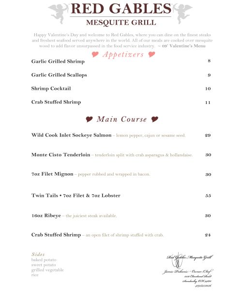 red-gables-valentines-day-menu